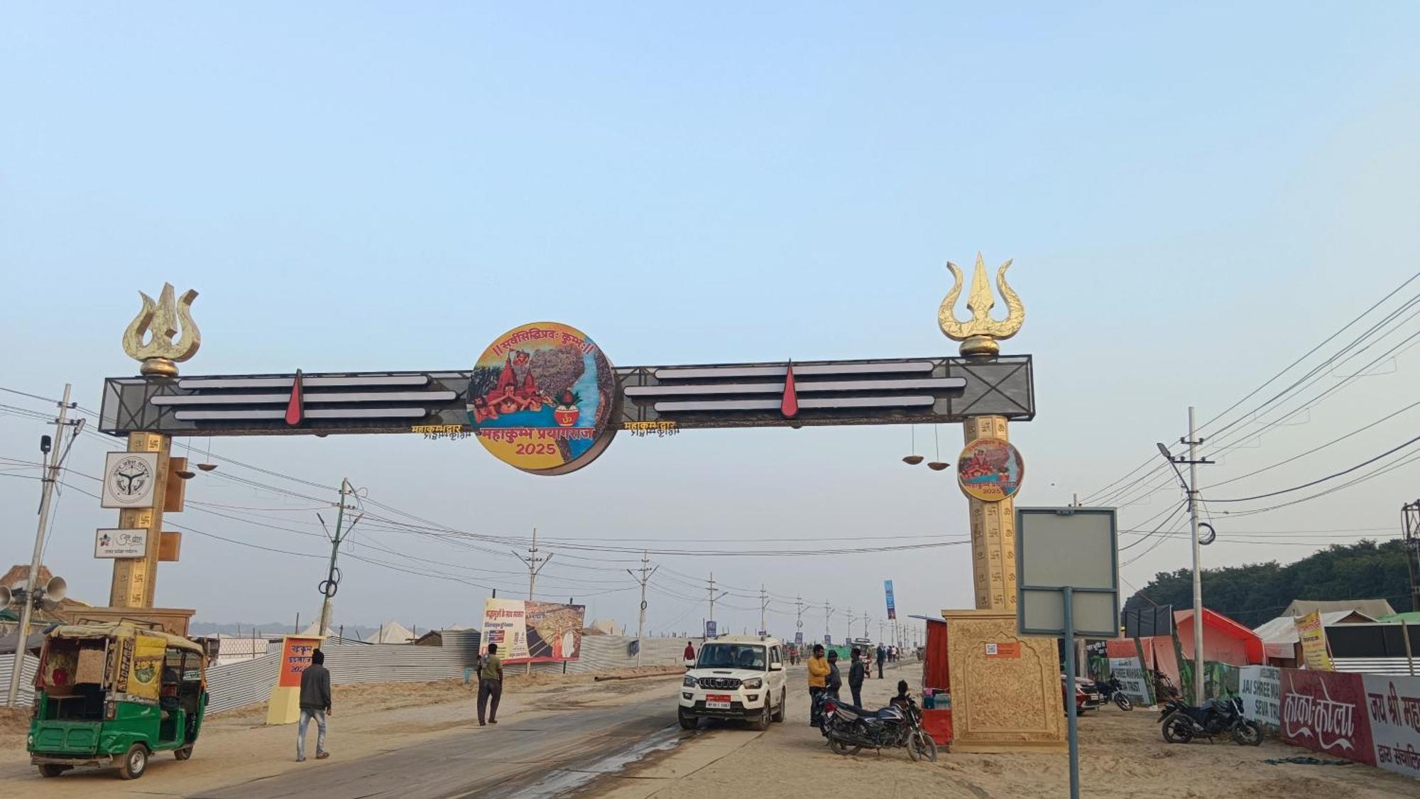 Mahakumbh Luxury Cottage Allāhābād Junction Buitenkant foto